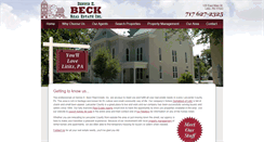 Desktop Screenshot of dennisbeckrealty.com